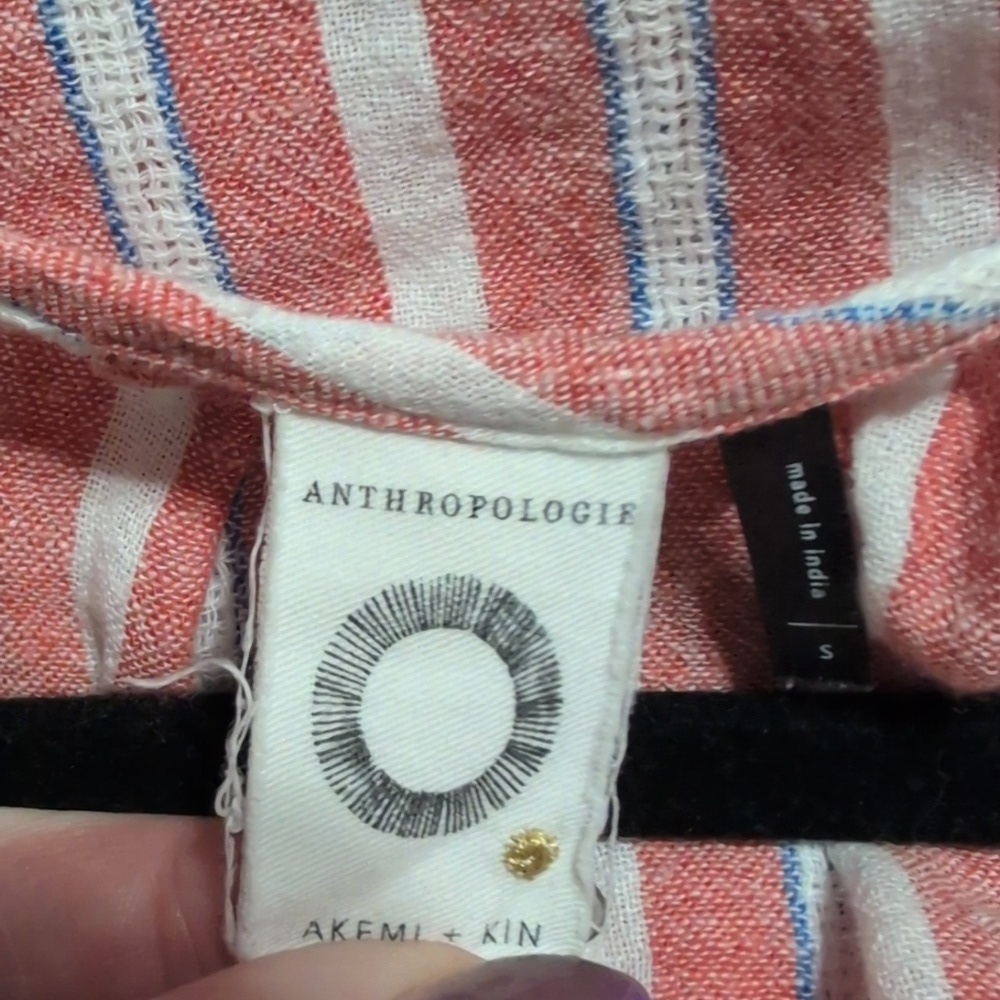 Anthropologie Akemi + Kin Audria Long-Sleeve Peasant Blouse - Picture 12 of 13